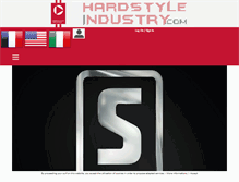 Tablet Screenshot of hardstyle-industry.com